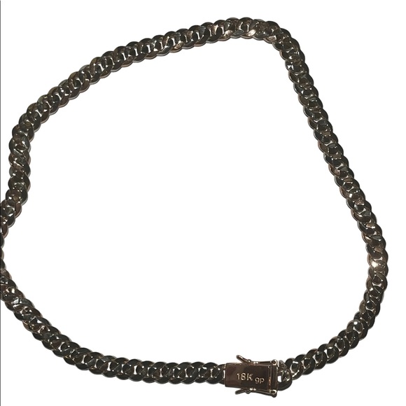 2 Tone Cuban Chain (8mm) - Picture 3 of 5